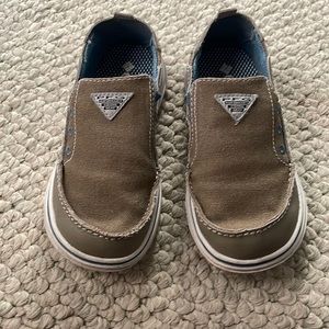 Kid’s Columbia boat shoes worn just a few times